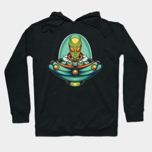 Space Time Aliens Hoodie